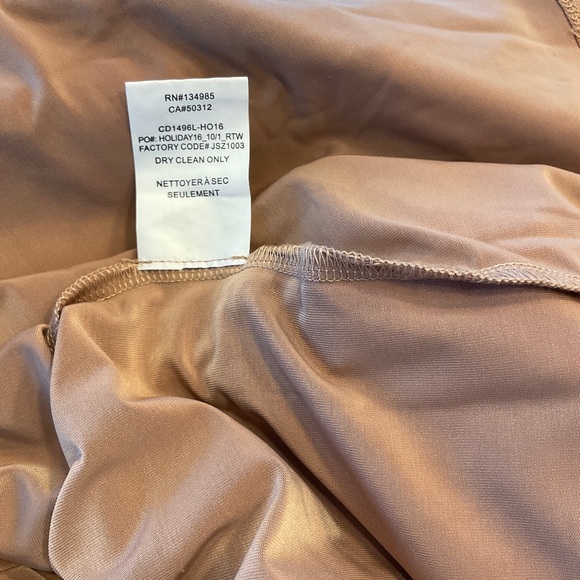 For Love and Lemons Metz Midi Dress Cream Tan Small - Picture 16 of 16